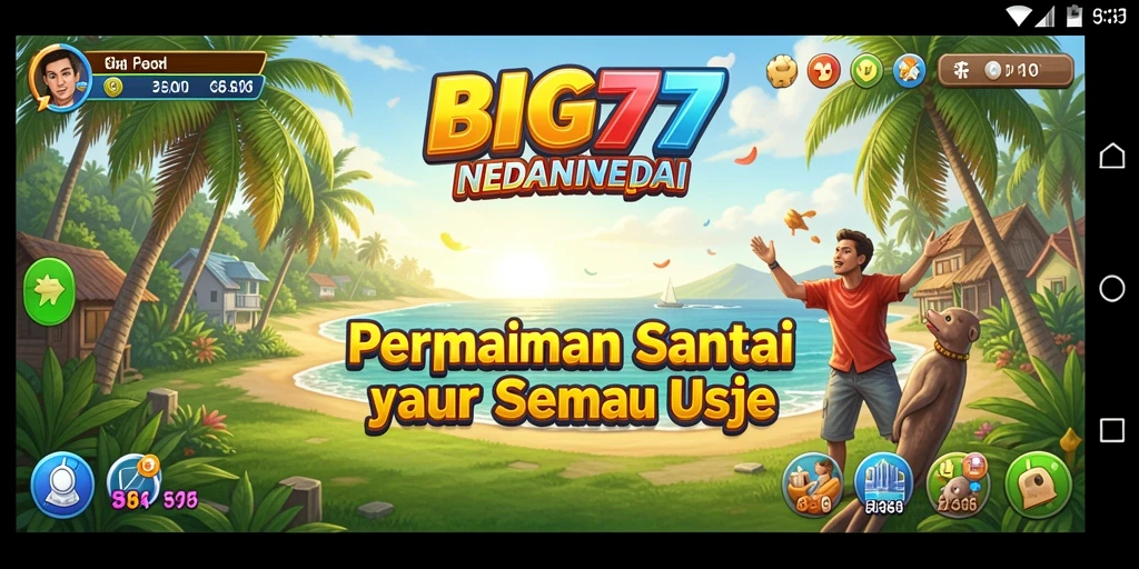 Tampilan gameplay BIG77 yang mengasyikkan dan penuh warna.