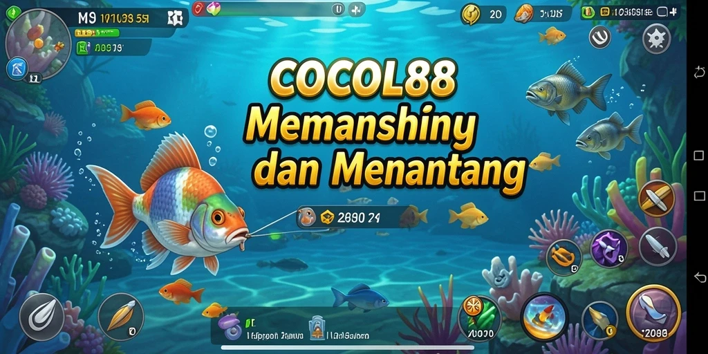 Tangkapan ikan terbesar di COCOL88 saat bermain.