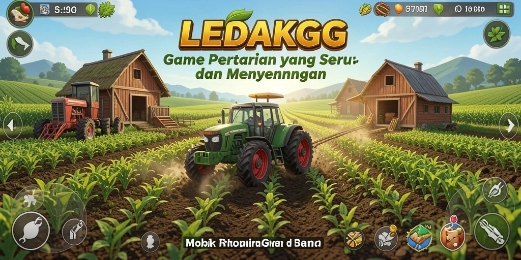 Tampilan menarik dari gameplay <strong>LEDAKGG</strong> yang mengasyikkan dan penuh warna.