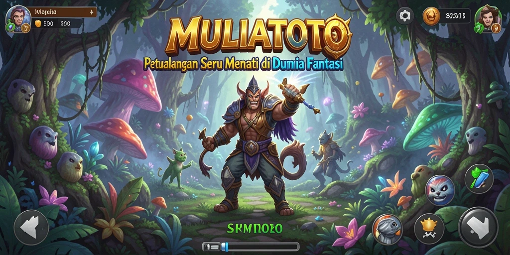Tangkapan layar gameplay MULIATOTO menampilkan petualangan seru yang menantang.