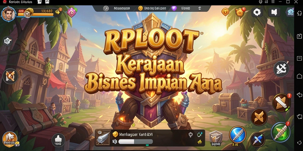 Tampilan gameplay RPLOOT yang menarik dan interaktif.