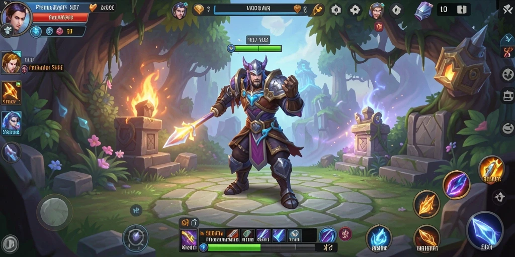 Gambaran menegangkan dari gameplay ARPG V07.