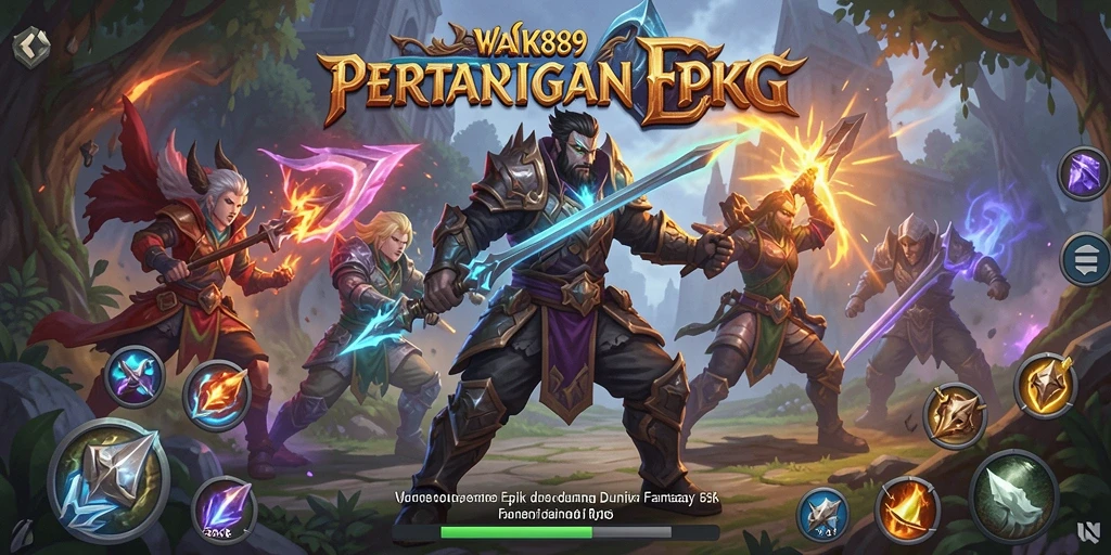 Gameplay WAK89 yang mendebarkan dengan aksi ARPG yang intens.